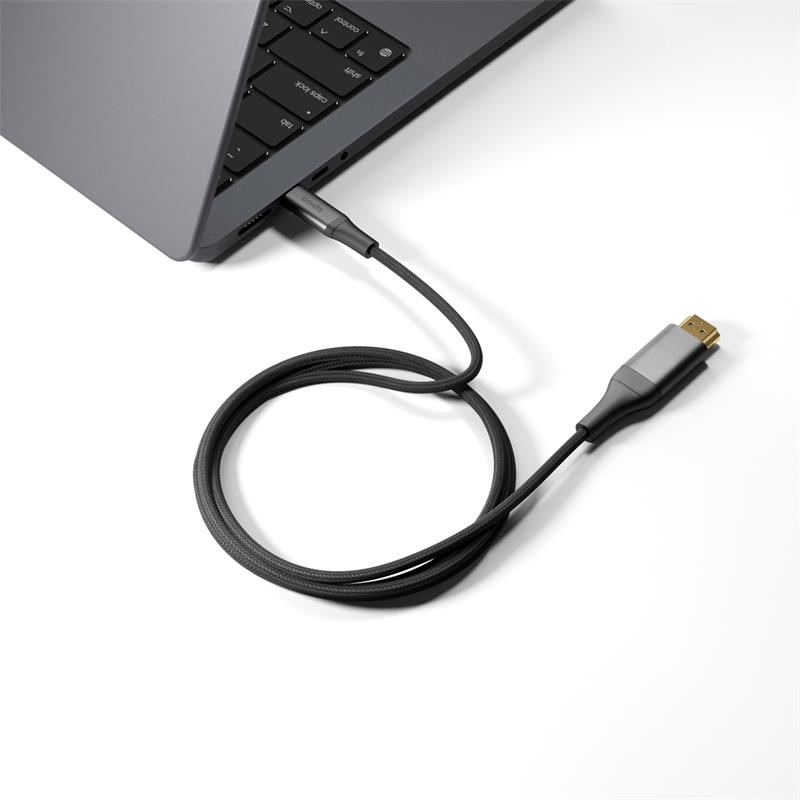 Epico UltraLink EC65 kabel HDMI to USB-C 8K/60Hz, 2m - Vesmírně šedá
