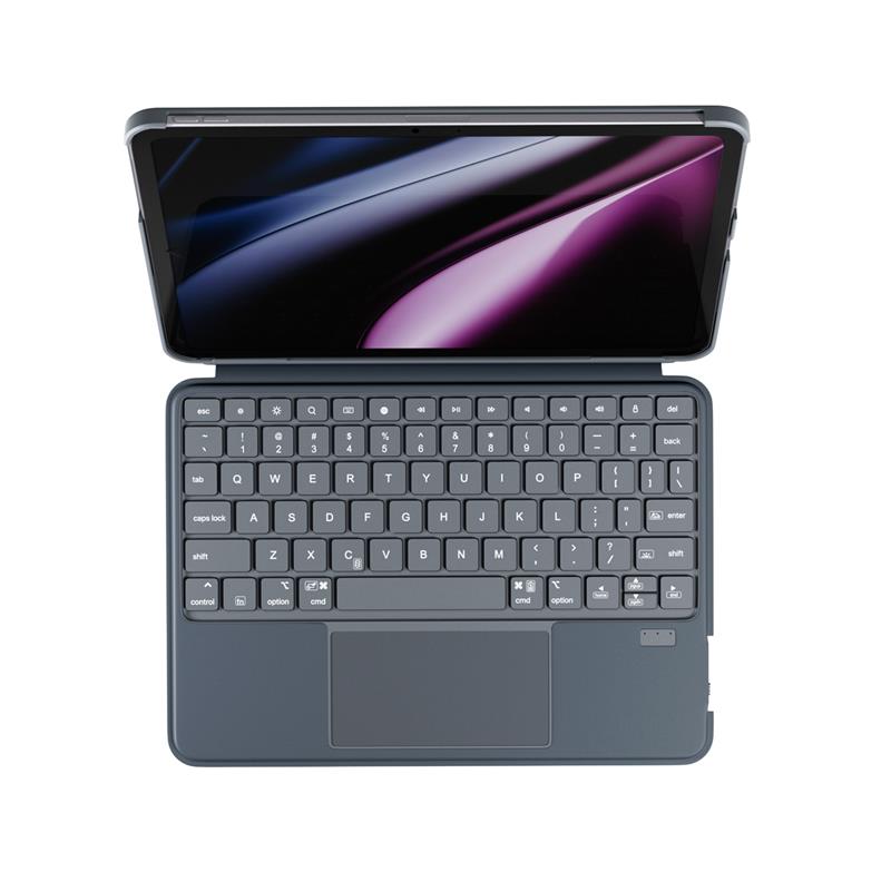 Epico UltraBoard EK30 podsvícená klávesnice s pouzdrem pro Apple iPad Pro 11" (2018-2022)/iPad Air 10,9" (M1/M2/M3/M4) - CZ