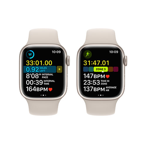 Apple Watch Series 8 GPS 41mm puzdro z hviezdne bieleho hliníka *Trieda C*