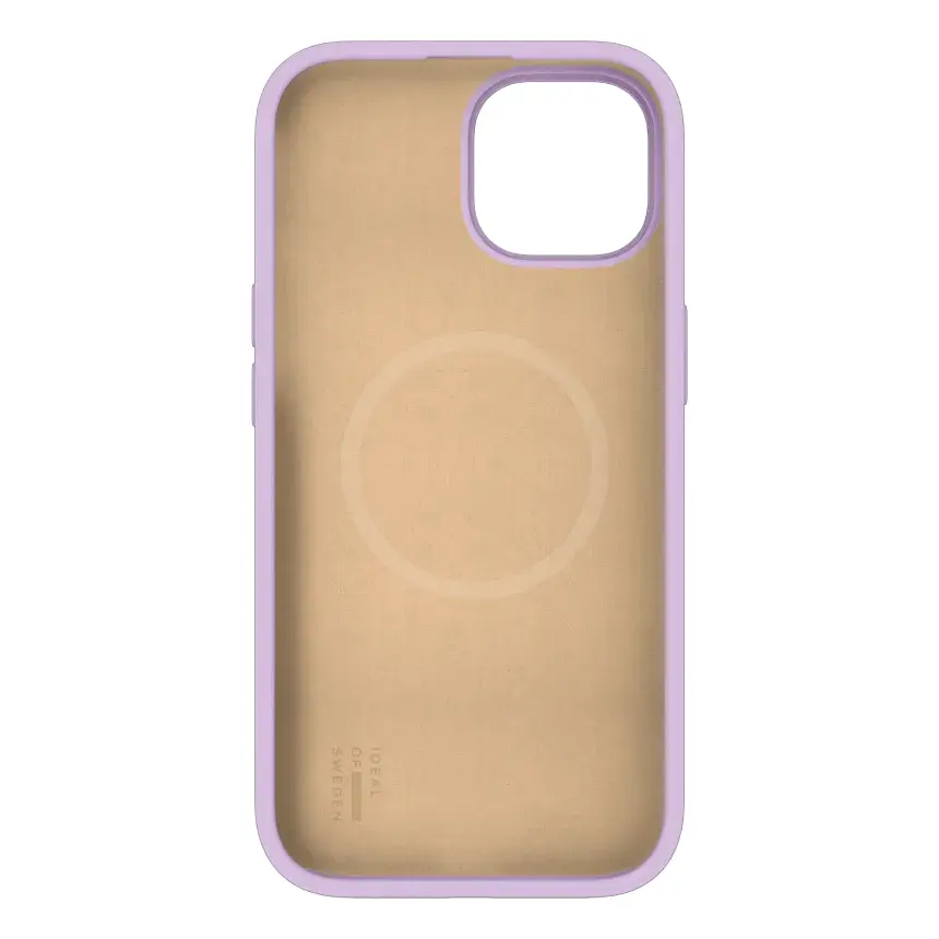 iDeal Silicone Case MagSafe iPhone 13/14/15/16e/17e Lavender Milk