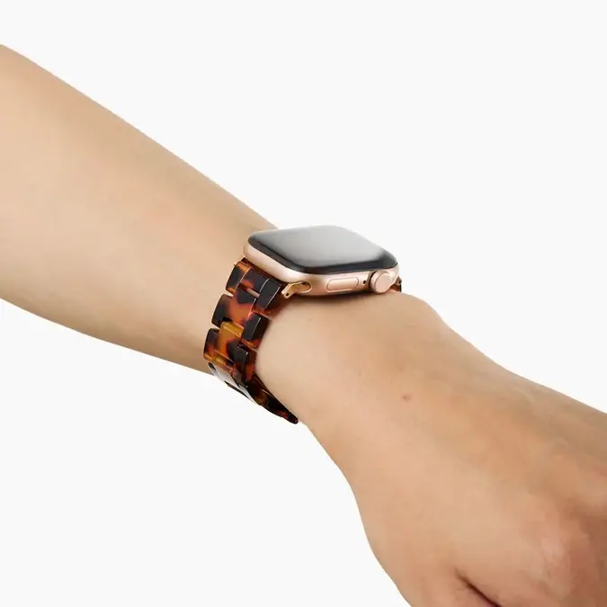 iDeal Resin Watch Band 38/40/41/42 Tortoise