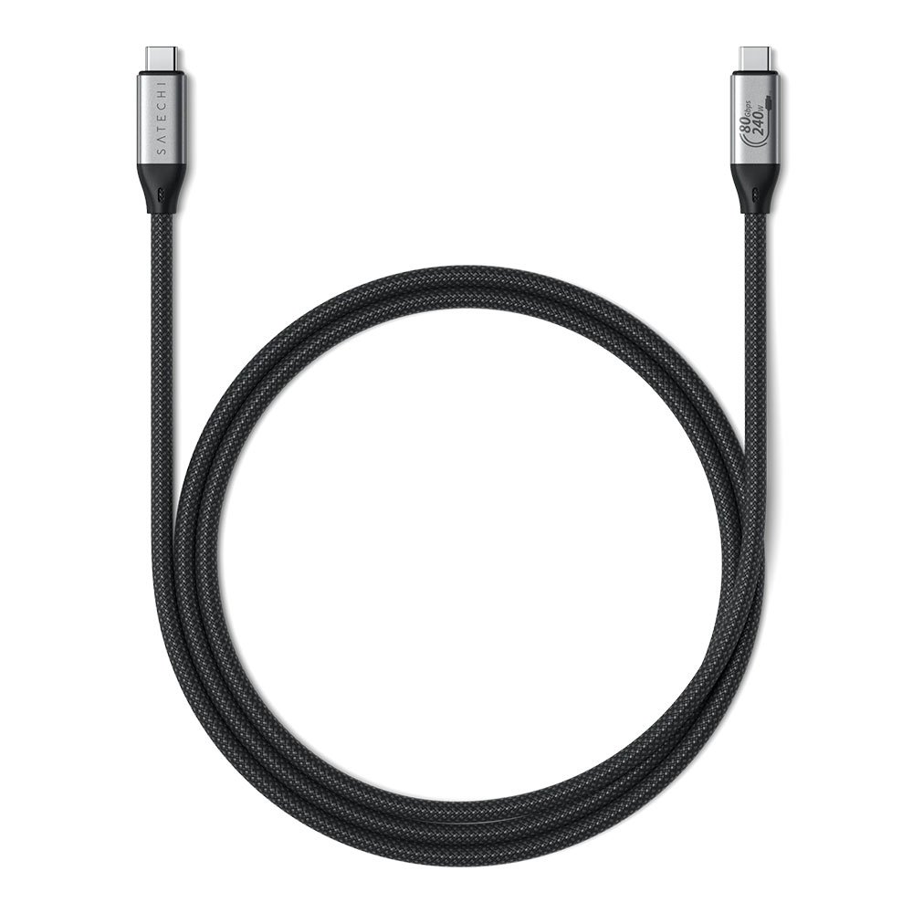 Satechi kábel USB4 V2 Pro Cable 240W 1.2m - Space Gray
