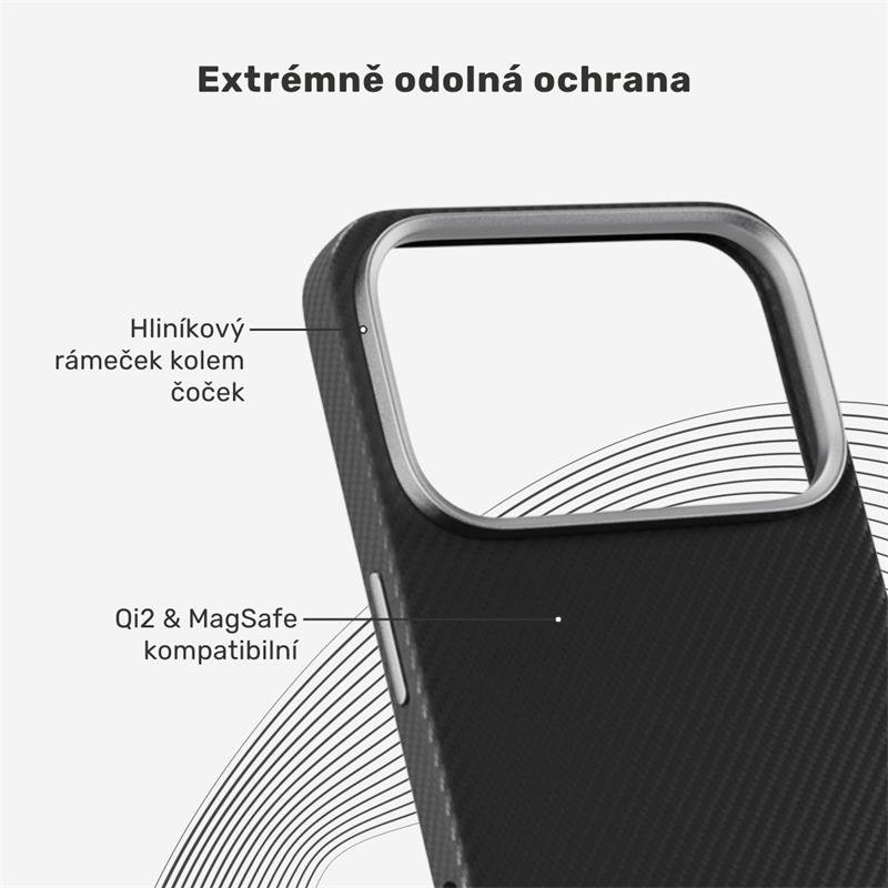 Epico UNUM FlexAramid Mag+ Case iPhone 17 Pro Qi2 & MagSafe kompatibilný