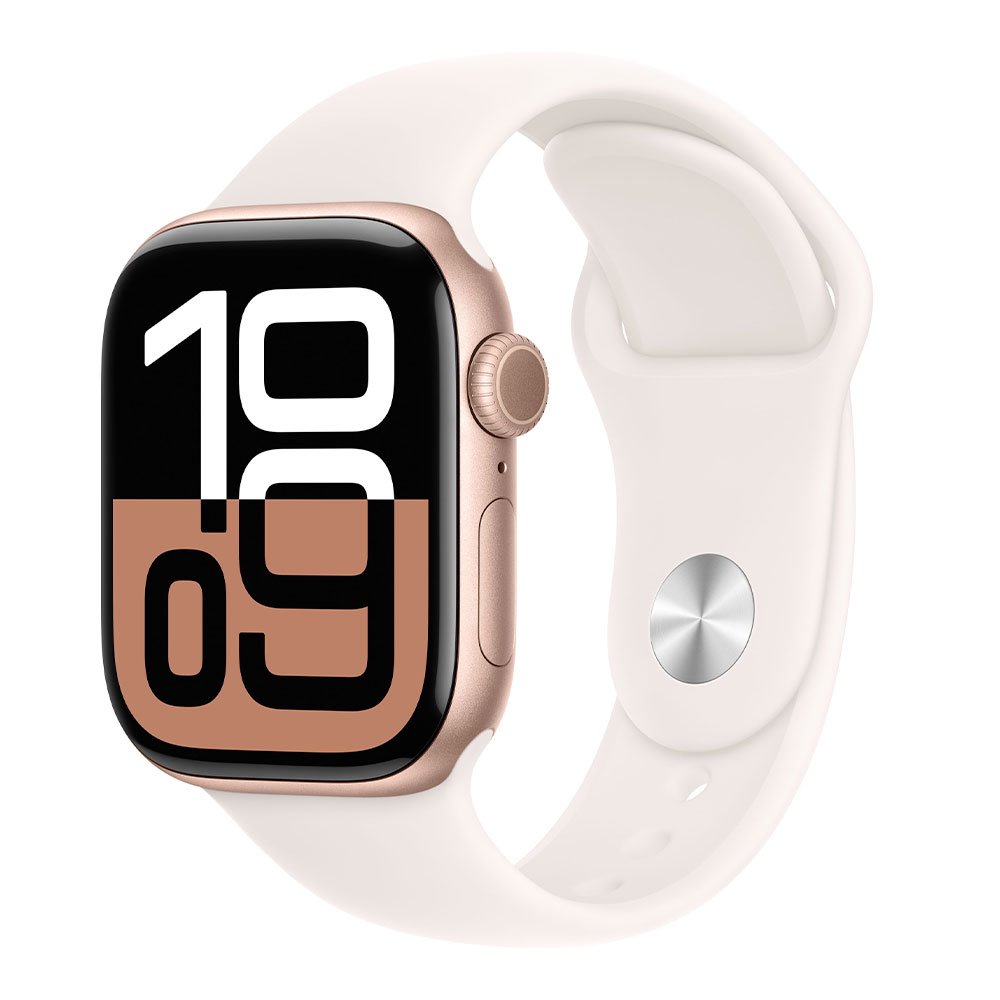 Apple Watch Series 10 GPS + Cellular 46mm púzdro z ružovo zlatého hliníka *Trieda C*