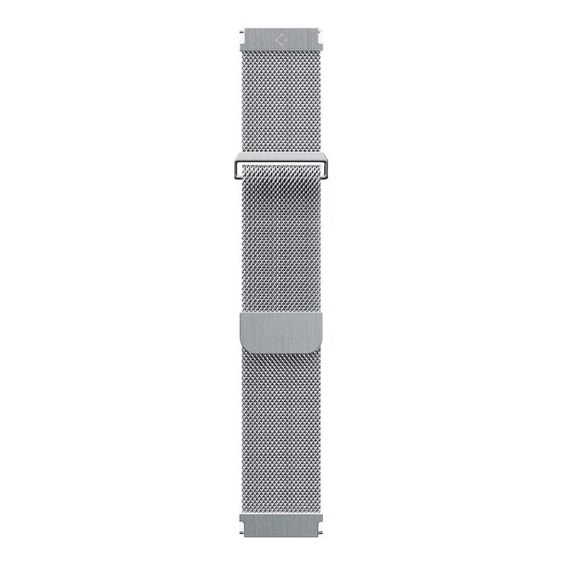 Spigen kryt Metal Fit Pro pre Apple Watch 7/8/9 45mm - Silver