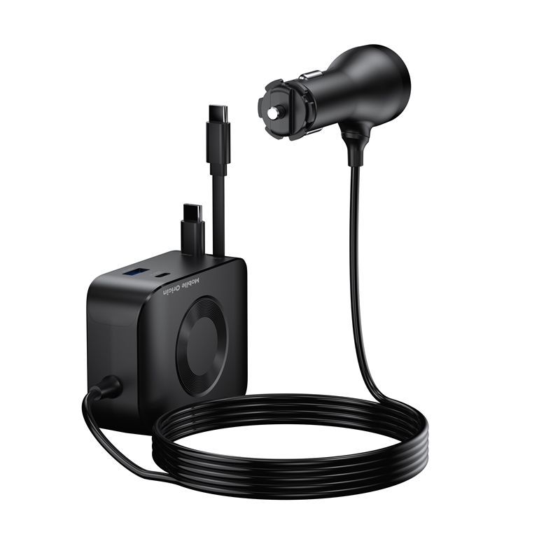 Mobile Origin 75W 5in1 Car Charger CA23 2x USB-C/USB-A Port/2x USB-C cable