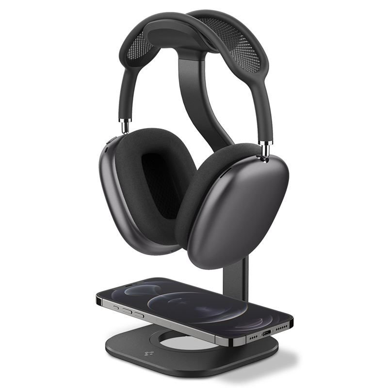 Spigen stojan MagSafe Charger Stand pro AirPods Max - Black