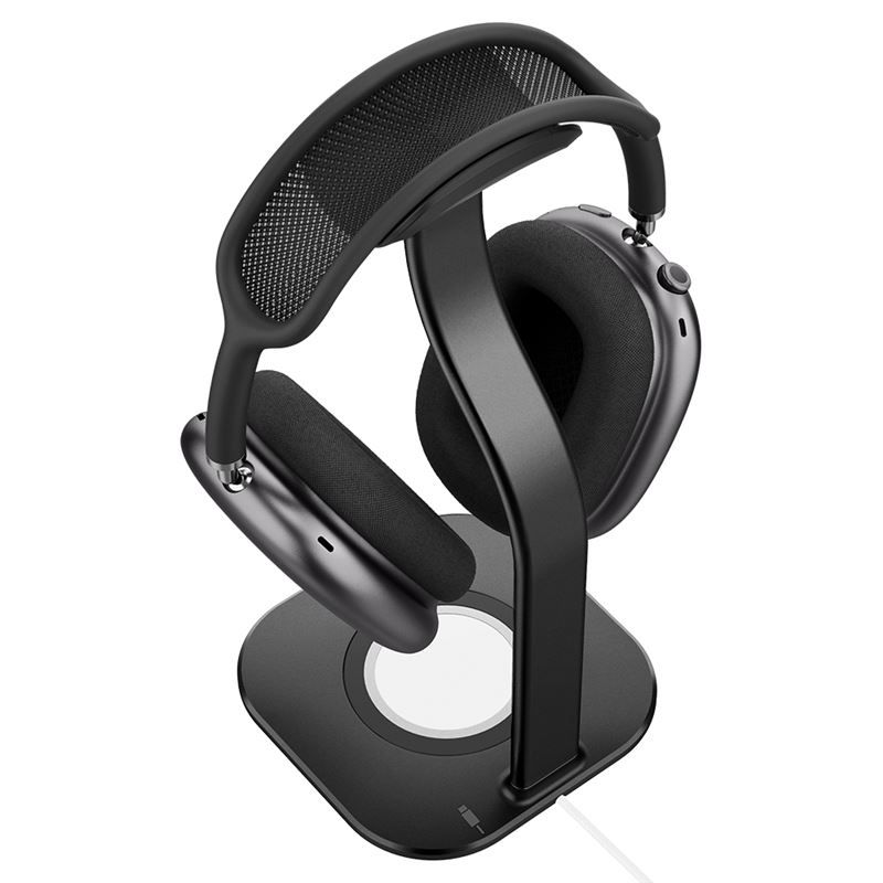 Spigen stojan MagSafe Charger Stand pro AirPods Max - Black