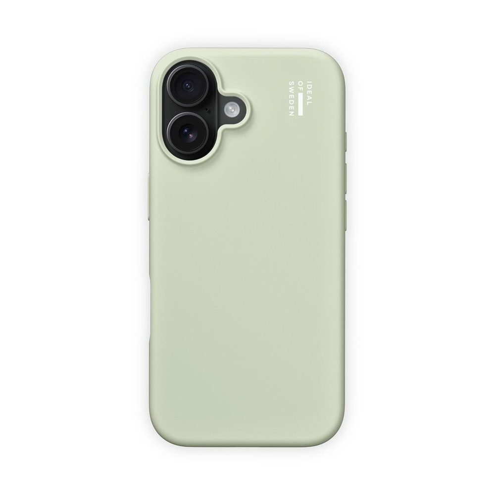 iDeal Silicone Case MagSafe iPhone 17 Sage Green
