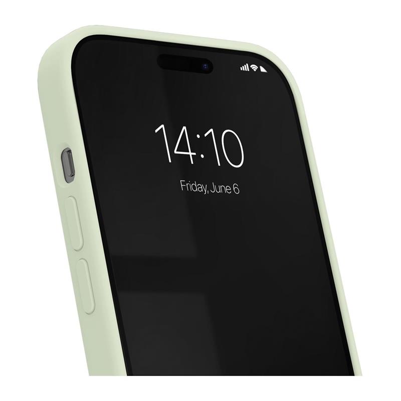 iDeal Silicone Case MagSafe iPhone 13/14/15/16e/17e Sage Green