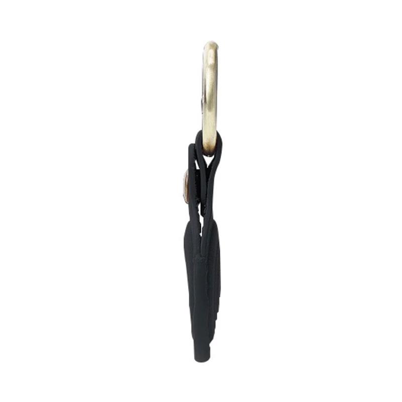 Mobile Origin puzdro Leather KeyChain pre Apple Airtag - Black