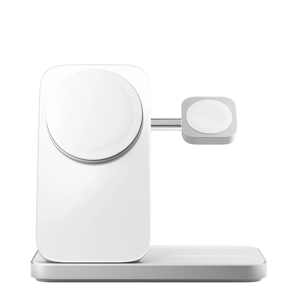 Nomad Stand One Max 3-in-1 Magsafe Charger - Silver *Rozbalený*