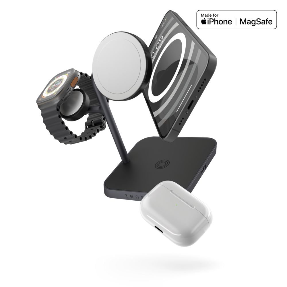 ZENS 4-in-1 MagSafe + Watch Wireless Charging Station *Rozbalený*