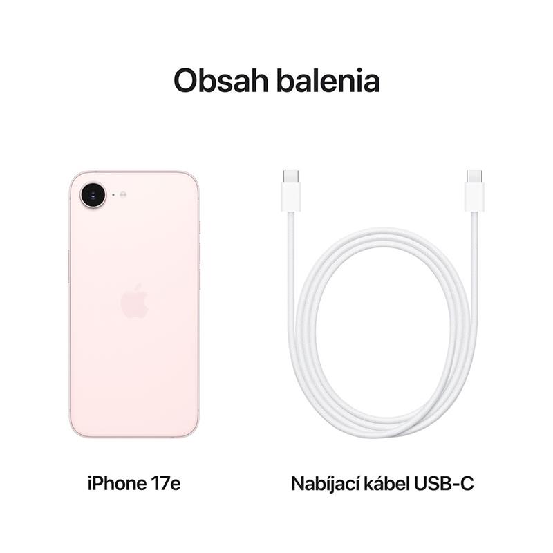 iPhone 17e 512 GB svetloružová
