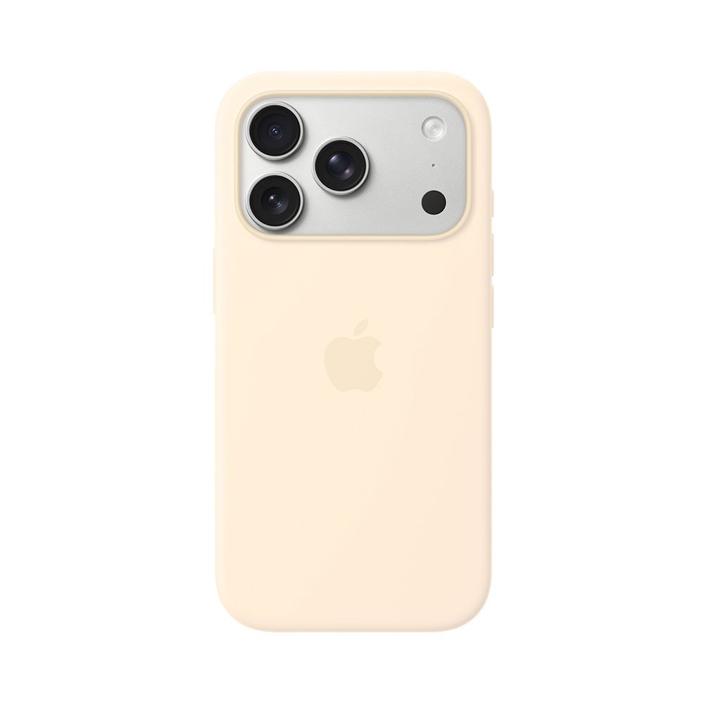 iPhone 17 Pro Silicone Case with MagSafe – Vanilková