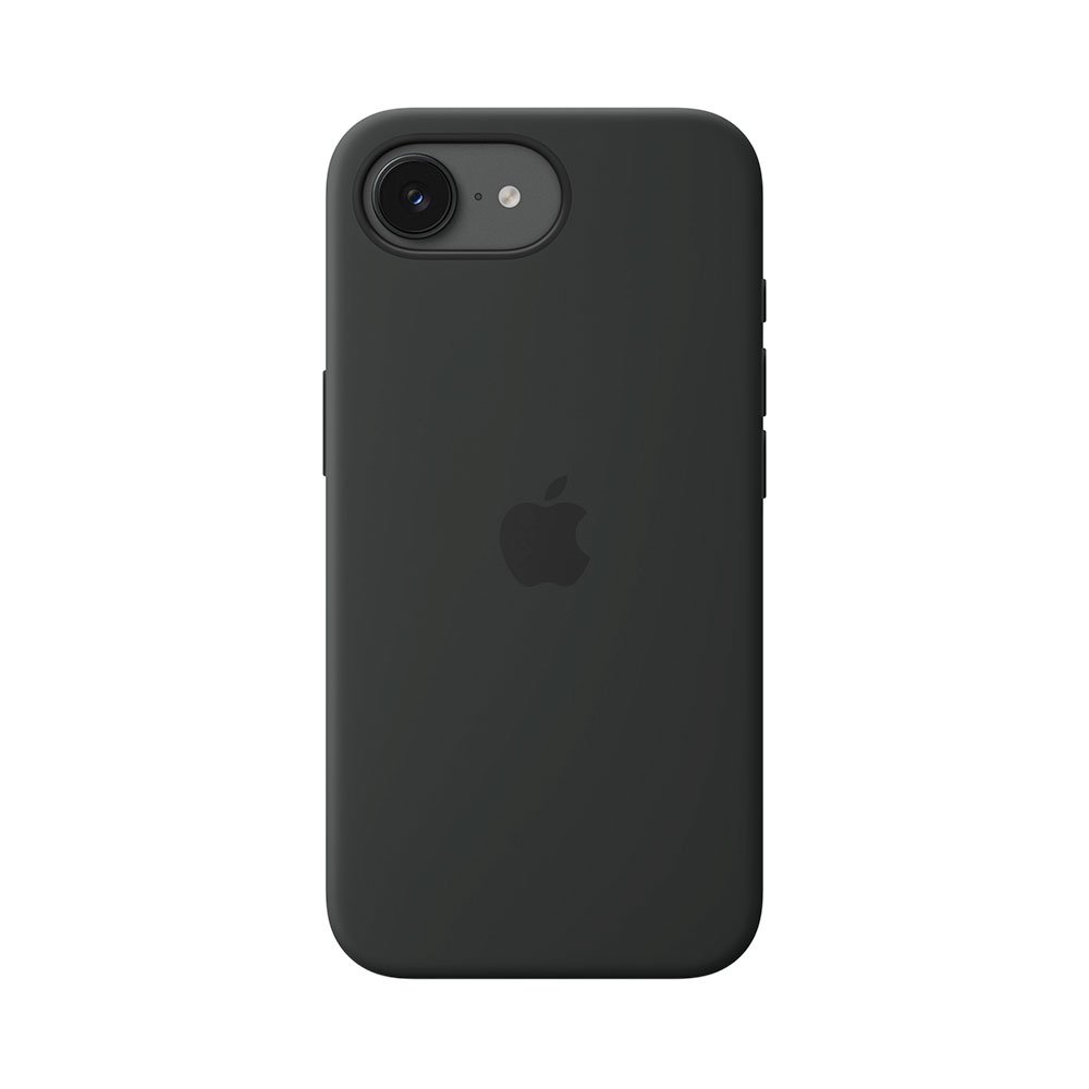 iPhone 17e Silicone Case with MagSafe – Čierna