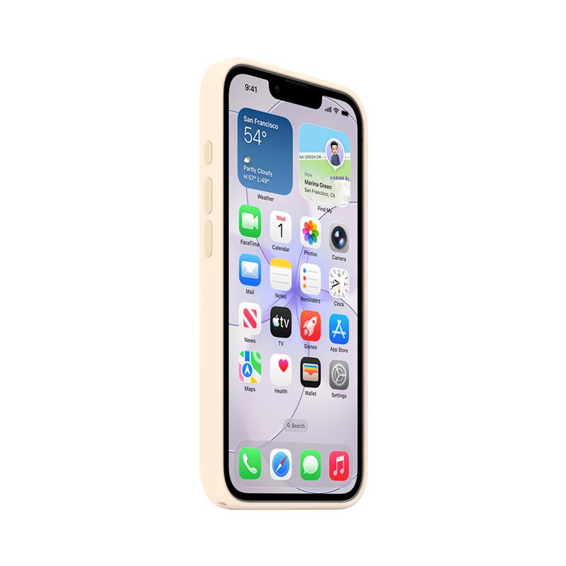 iPhone 17e Silicone Case with MagSafe – Vanilková