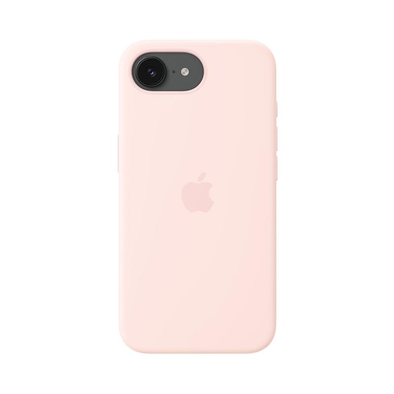 iPhone 17e Silicone Case with MagSafe – svetloružová