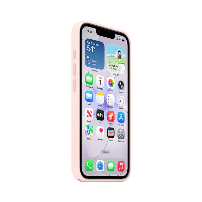 iPhone 17e Silicone Case with MagSafe – svetloružová