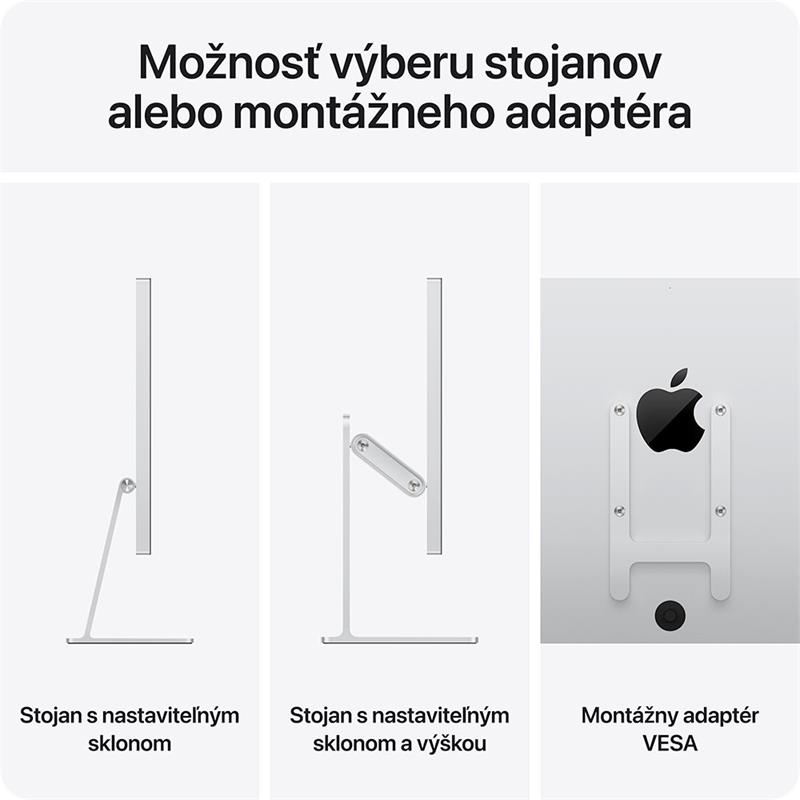 Apple Studio Display - Štandardné sklo - Stojan s nastaviteľným náklonom a výškou