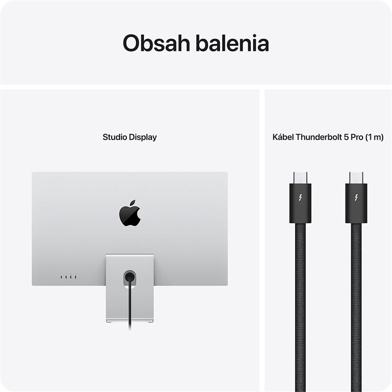 Apple Studio Display - Sklo s nanotextúrou - Montážny adaptér VESA (bez stojana)