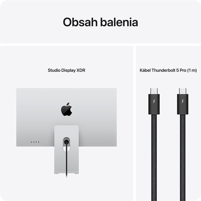 Apple Studio Display XDR - Standardní sklo - stojan s nastavitelným náklonem a výškou