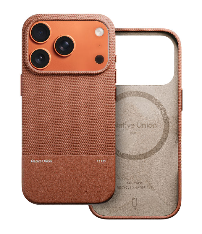 Native Union kryt (Re)Classic pro iPhone 17 Pro-Tan