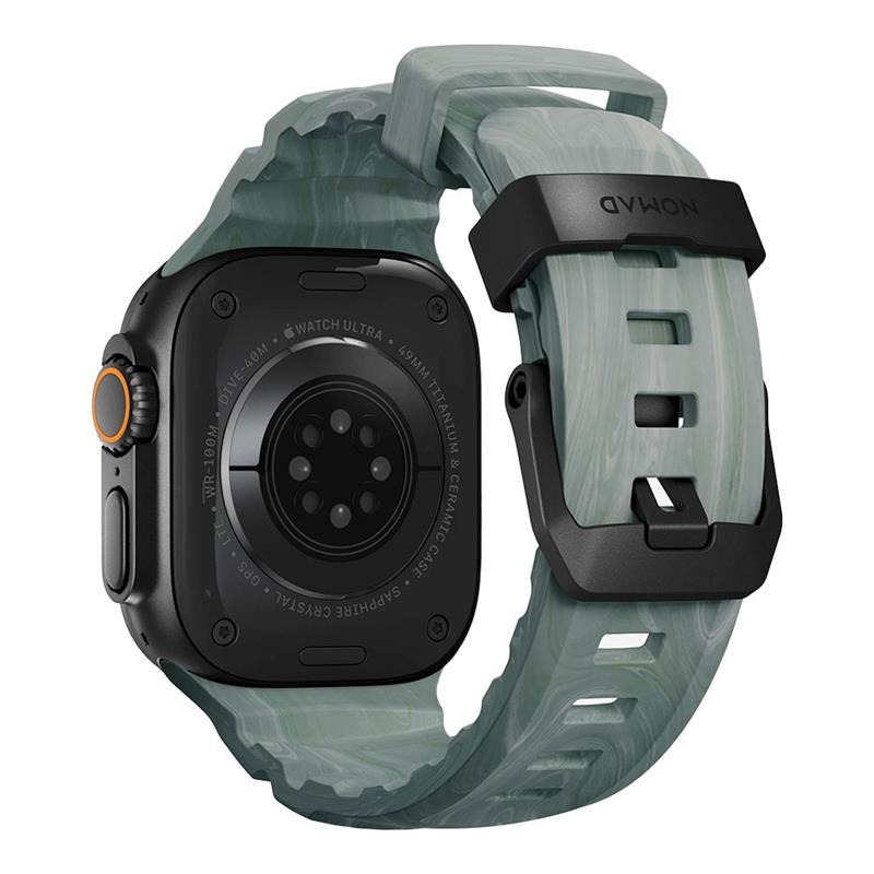 Nomad remienok Rocky Point Band pre Apple Watch 46/49mm - Sierra Stone/Black