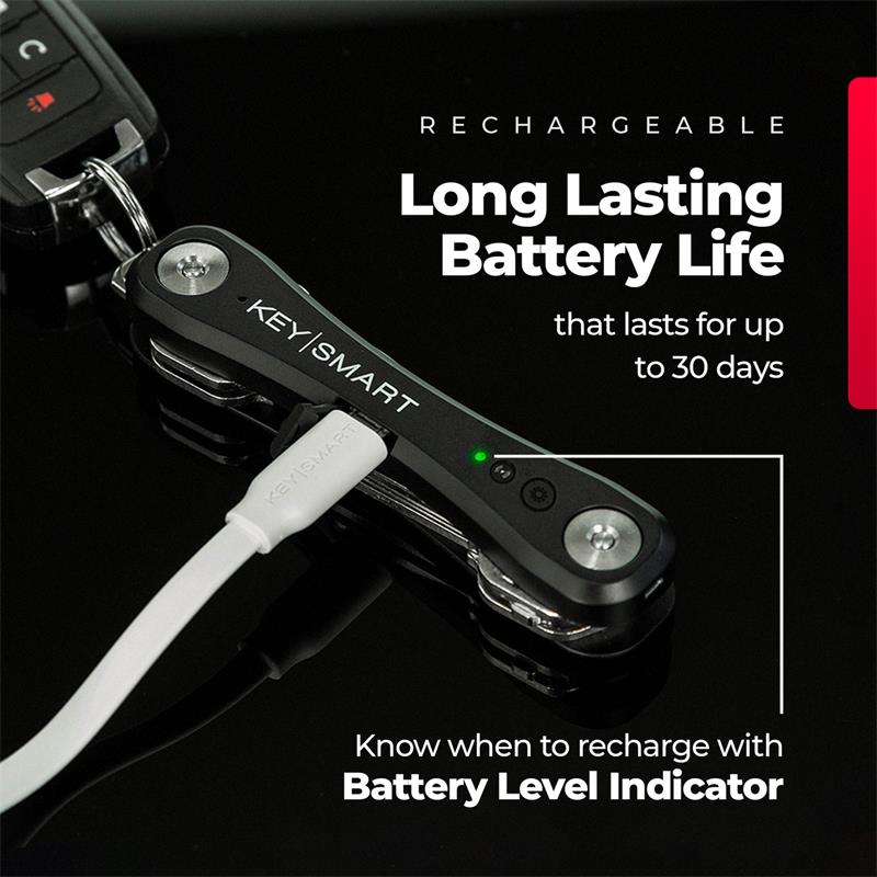 KeySmart iPro s Apple Find My - organizér kľúčov - čierny *Rozbalený*