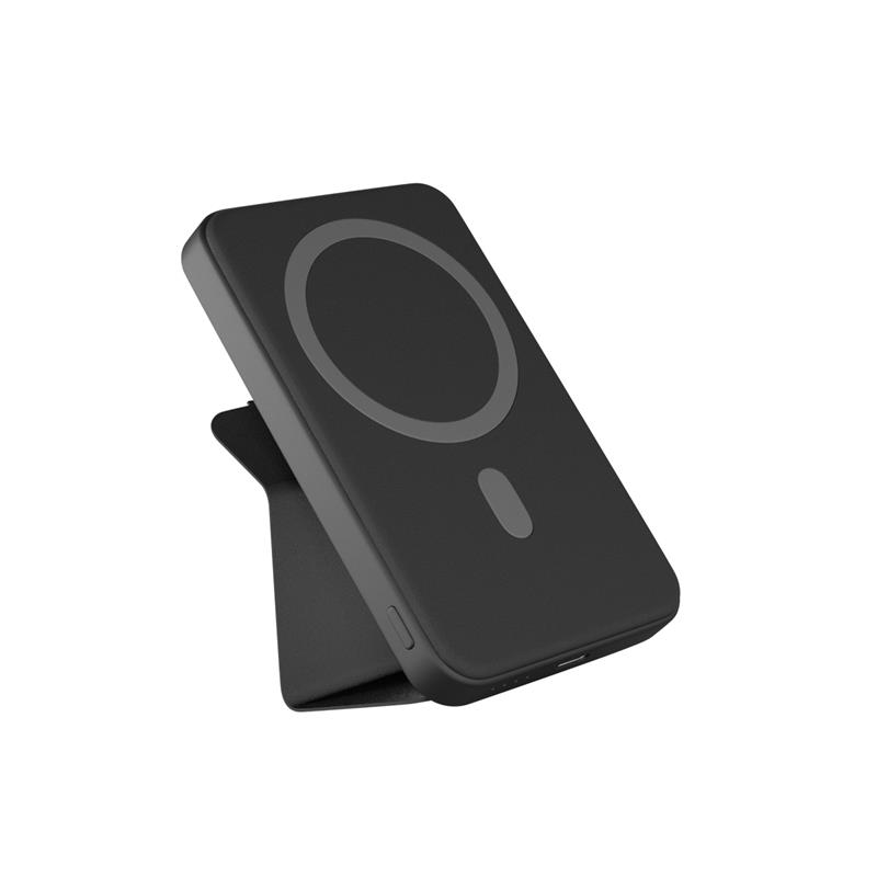 Epico UltraPack Stand 7000mAh Mag+ bezdrátová powerbanka se stojánkem EM47 - černá