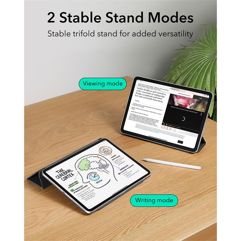 ESR puzdro Rebound Magnetic Case pre iPad Pro 11" M4/M5 - Gray *Rozbalený*