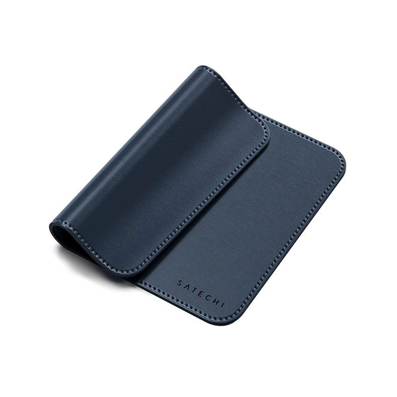 Satechi podložka pod myš Vegan-Leather Premium Mouse Pad - Blue *Rozbalený*