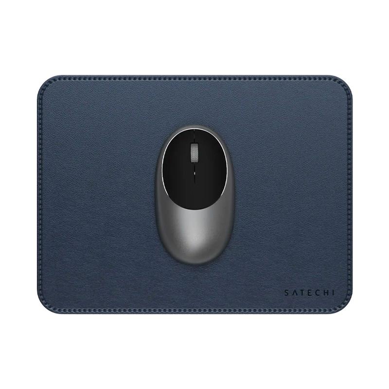 Satechi podložka pod myš Vegan-Leather Premium Mouse Pad - Blue *Rozbalený*