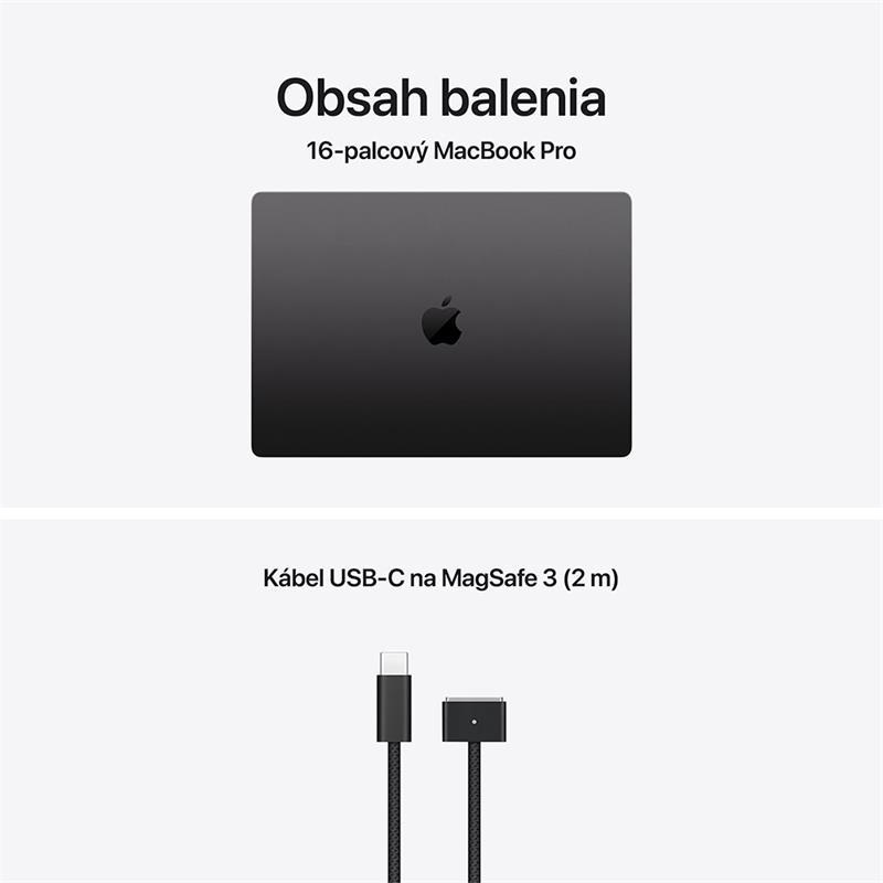 MacBook Pro 16" Apple M5 Max 18C CPU 40C GPU 48GB 2TB Kozmický čierny SK
