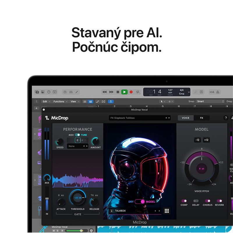 MacBook Pro 14" Apple M5 10C CPU 10C GPU 32GB 1TB Strieborný SK