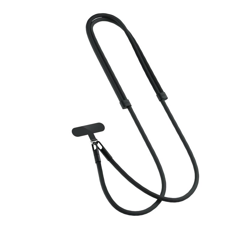 Spello Rope Crossbody Strap - černá