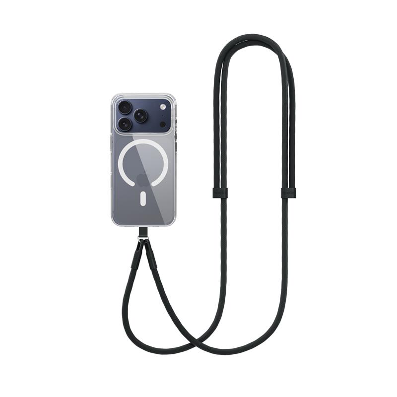 Spello Rope Crossbody Strap - černá