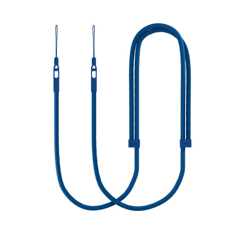 Spello Rope Crossbody Strap - modrá