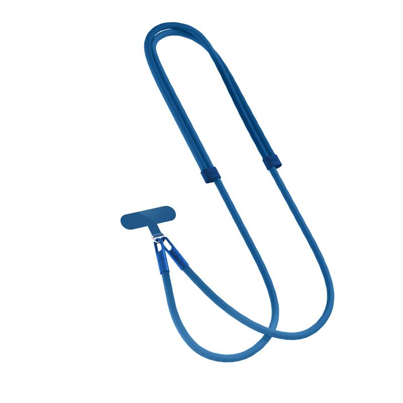 Spello Rope Crossbody Strap - modrá