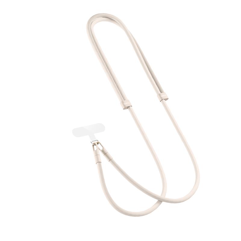 Spello Rope Crossbody Strap - béžová