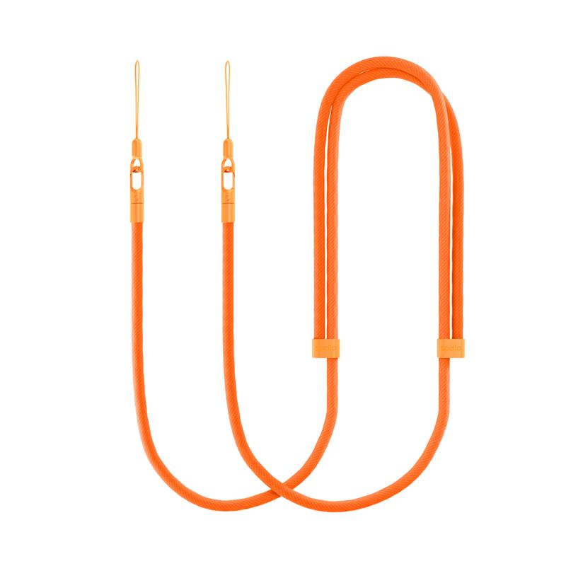 Spello Rope Crossbody Strap - oranžová