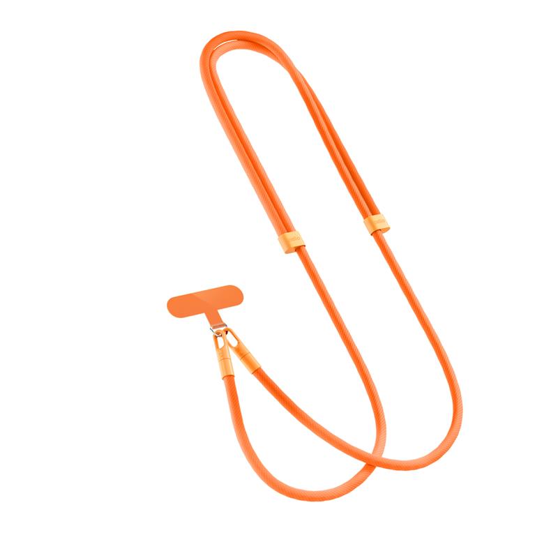 Spello Rope Crossbody Strap - oranžová