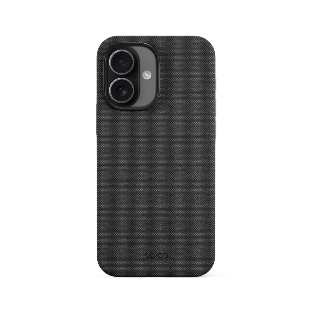 Epico SolidWoven Pro Mag+ Case iPhone 17 Qi2 & Magsafe kompatibilní-černá
