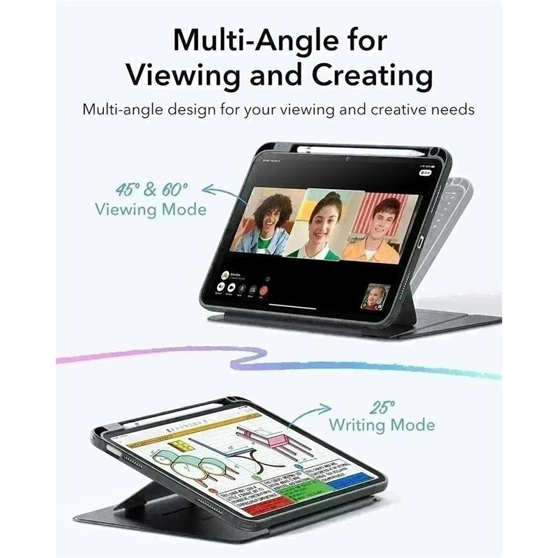 ESR puzdro Flip Magnetic Case pre iPad 10-11 Gen 2022/2025 - Black