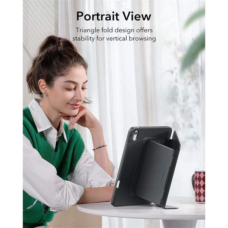 ESR puzdro Flip Magnetic Case pre iPad 10-11 Gen 2022/2025 - Black