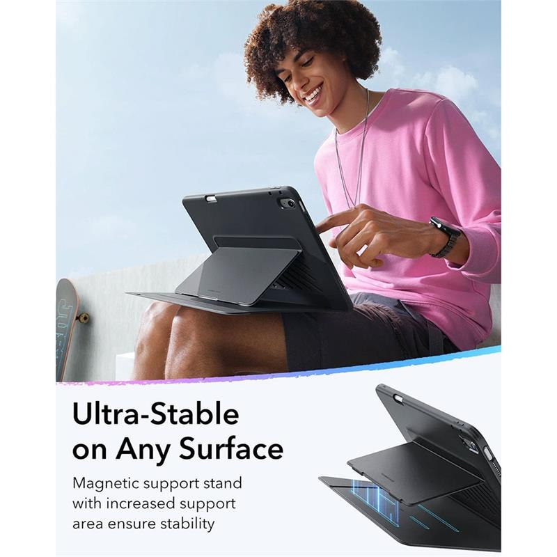 ESR puzdro Flip Magnetic Case pre iPad 10-11 Gen 2022/2025 - Black