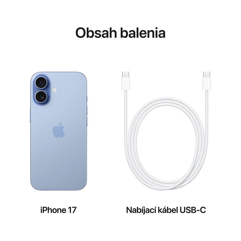 iPhone 17 256 GB hmlistá modrá *Trieda B*