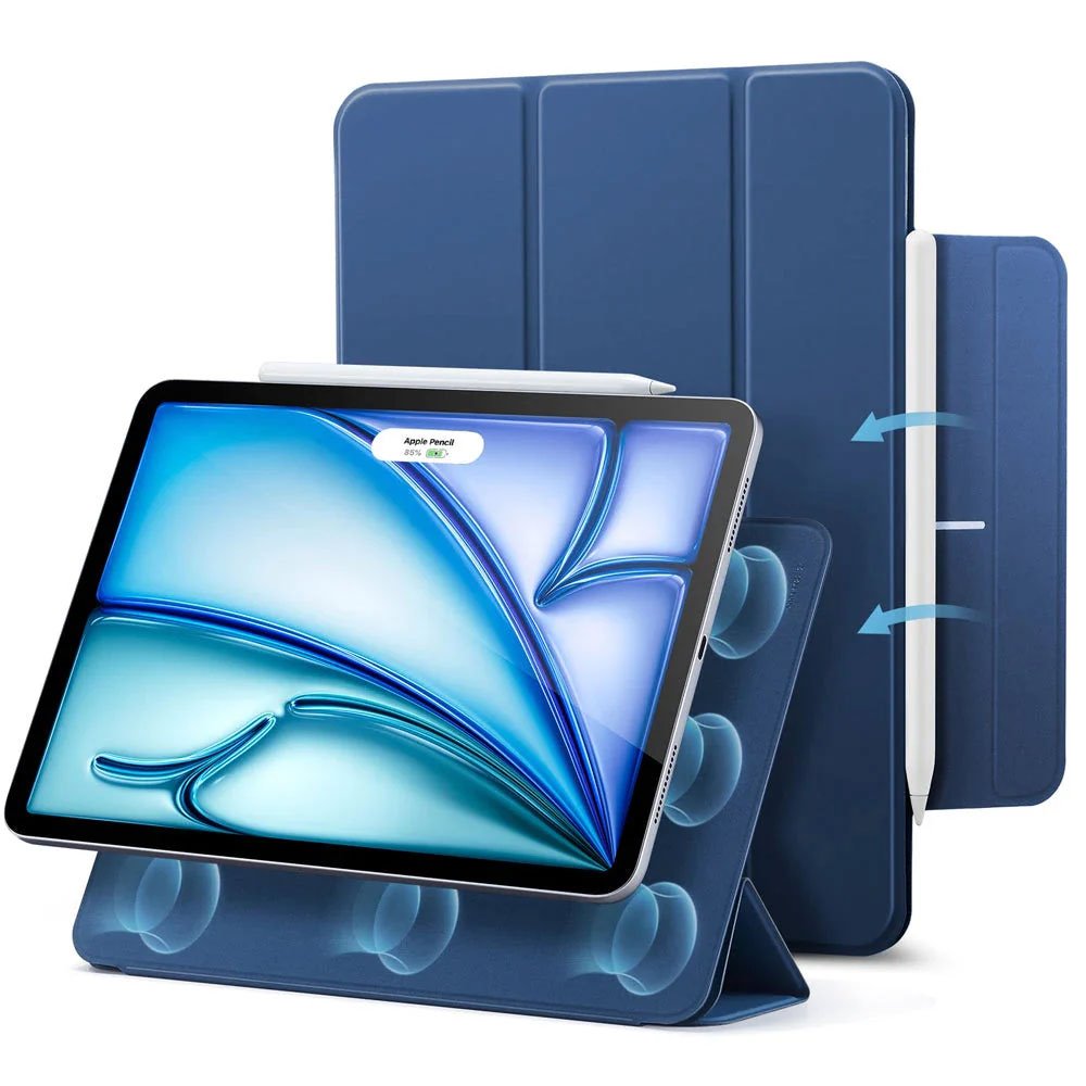 ESR puzdro Rebound  Magnetic Case pre iPad Air 11" M1/M2/M3 - Navy Blue
