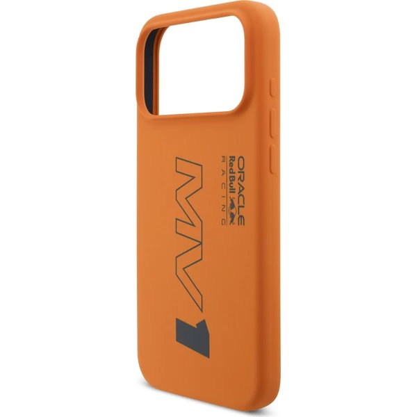 Red Bull Silicone MV1 MagSafe Zadní Kryt pro iPhone 17 Pro Max oranžový