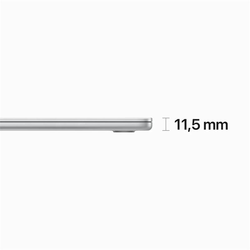 MacBook Air 15" Apple M2 8-core CPU 10-core GPU 8 GB / 256 GB Stříbrný CZ *Použitý s DPH – Třída B*